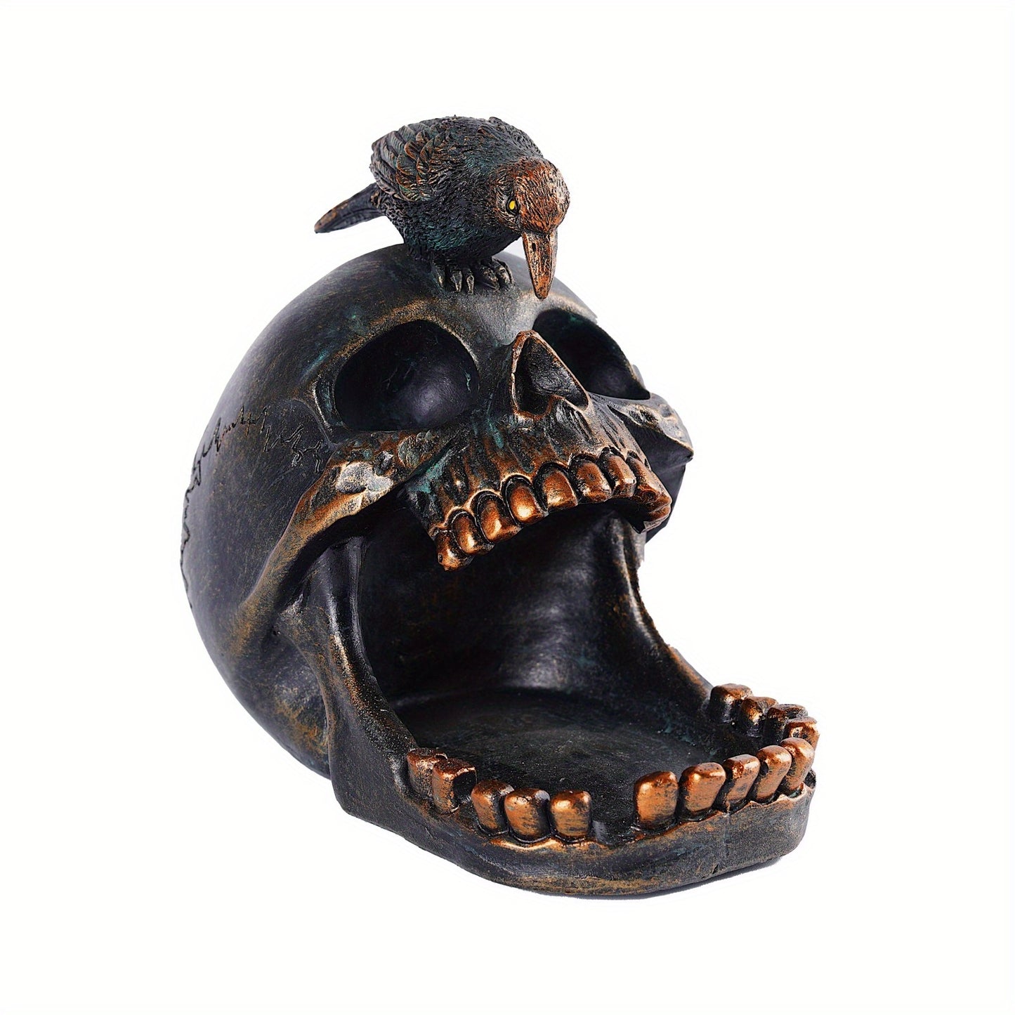 Skull and Crow Ashtray