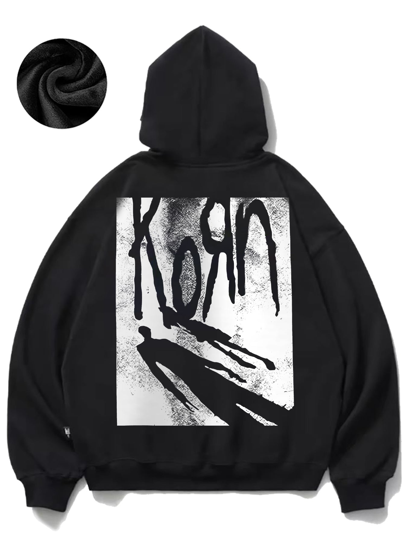 Grunge Band Logo Design Fun Men's fashion hoodie casual autumn and winter fleece hoodie comfortabl eessential hoodie