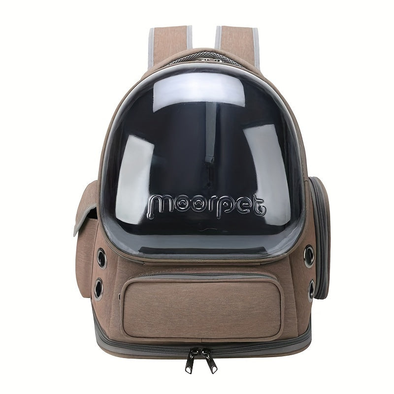 Transparent Pet Cat Carrier, Outdoor Travel Backpack For Cats Small Dogs, Breathable Cat Carrying Bag Pet Supplies