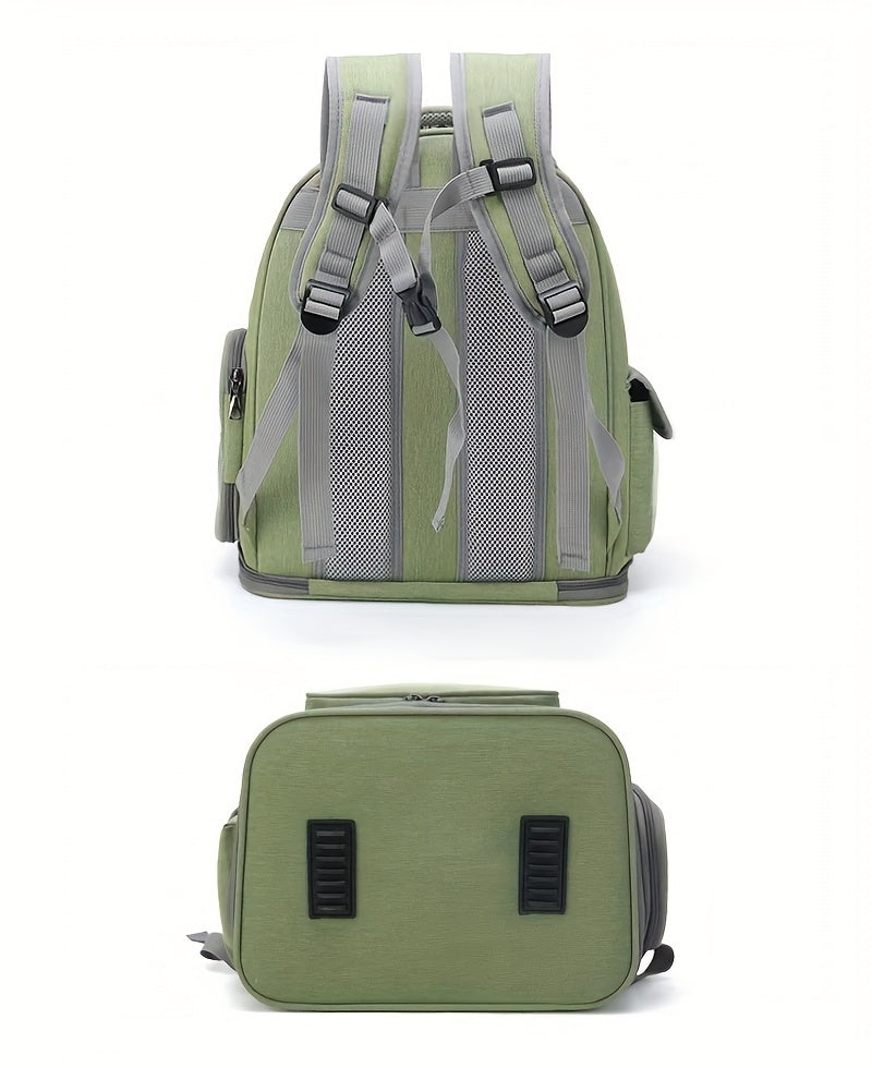 Transparent Pet Cat Carrier, Outdoor Travel Backpack For Cats Small Dogs, Breathable Cat Carrying Bag Pet Supplies
