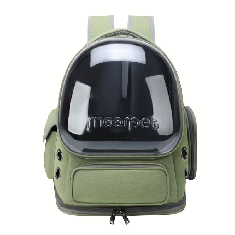 Transparent Pet Cat Carrier, Outdoor Travel Backpack For Cats Small Dogs, Breathable Cat Carrying Bag Pet Supplies