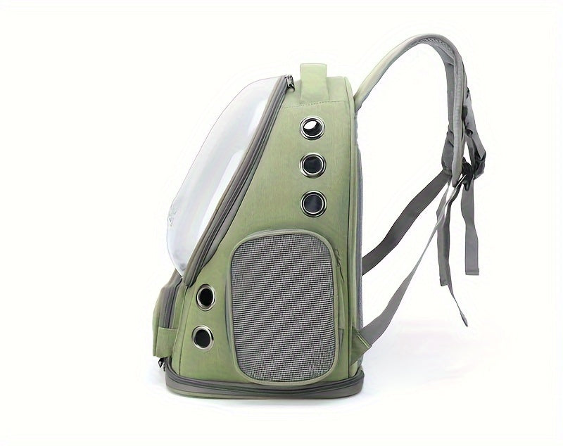 Transparent Pet Cat Carrier, Outdoor Travel Backpack For Cats Small Dogs, Breathable Cat Carrying Bag Pet Supplies