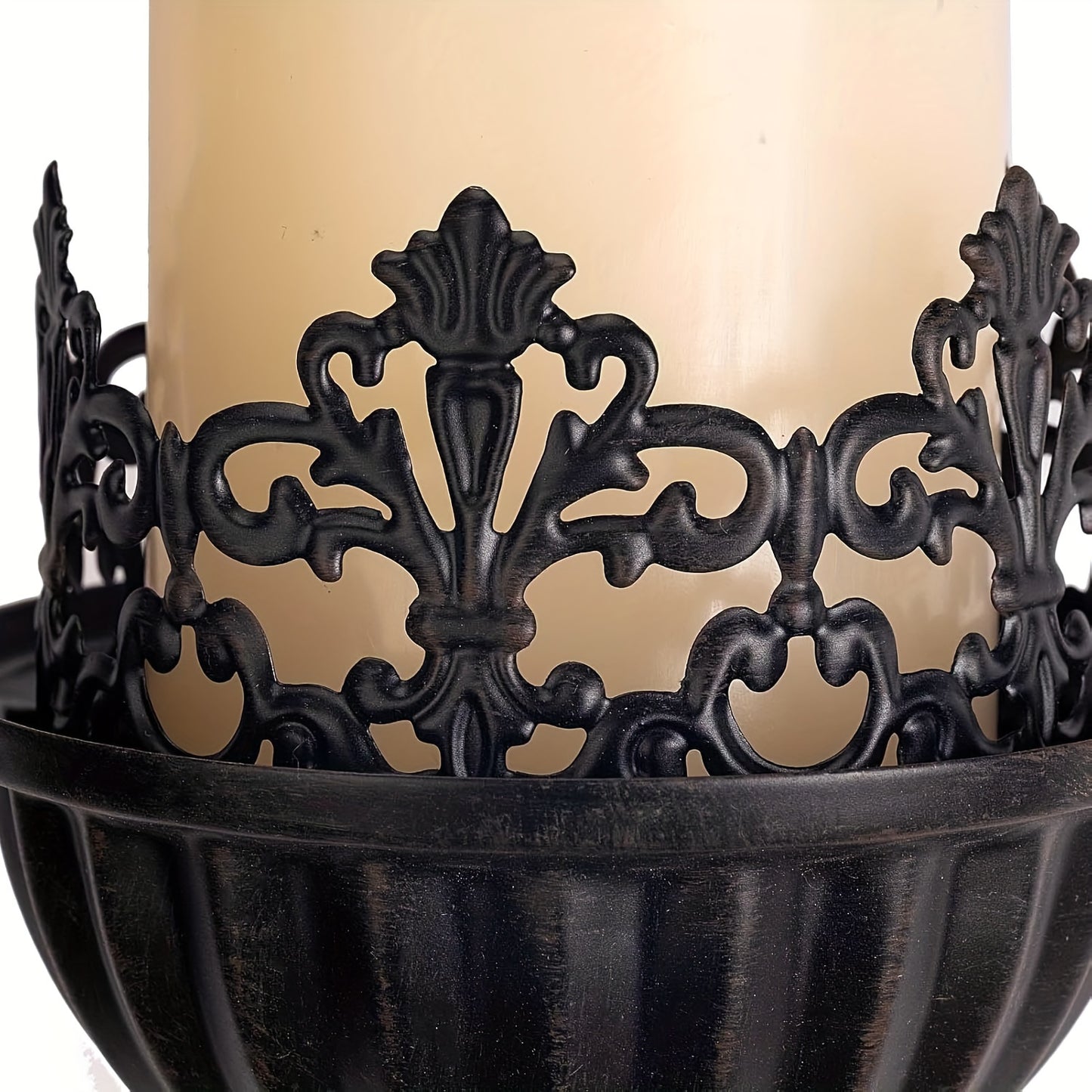 Black Vintage Candlesticks (2)